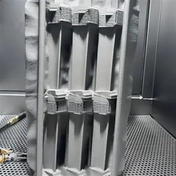 간접적으로 가열되는 텅스텐 음극 전자빔이 있는 3D 프린터